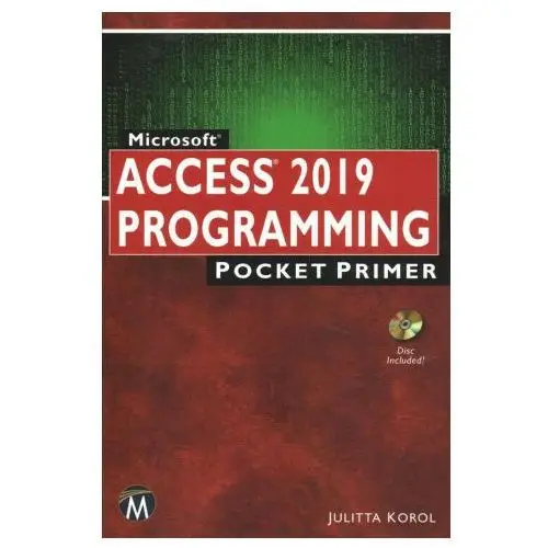 Microsoft access 2019 programming pocket primer Mercury learning & information