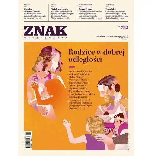 Miesięcznik Znak nr 732 - Rodzice w dobrej odległości