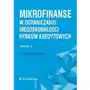 Mikrofinanse w ograniczaniu niedoskonałości rynków kredytowych Sklep on-line