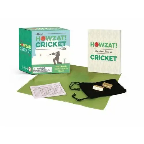 Mini Howzat! Cricket Kit: The Classic Desktop Dice Game