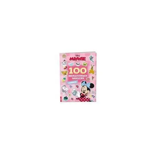 Minnie. 100 Brokatowych naklejek