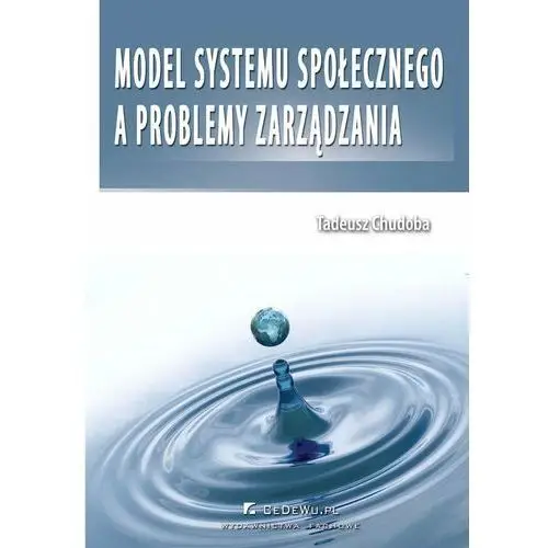 Model systemu społecznego a problemy zarządzania