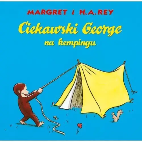 Ciekawski George na kempingu