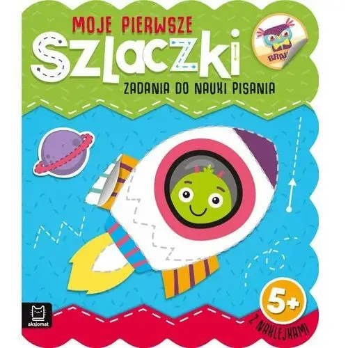 Moje pierwsze szlaczki. Zadania do nauki pisania 5+