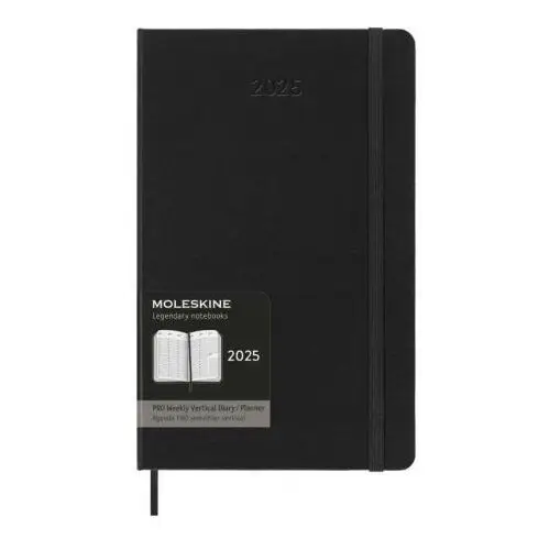 Moleskine germany Moleskine 12 monate pro wochen notizkalender 2025, pro large, schwarz