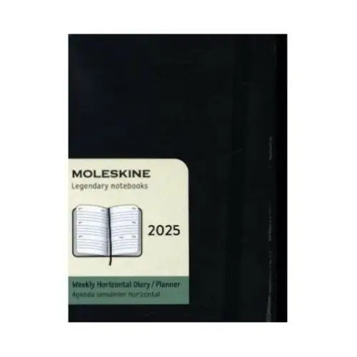 Moleskine germany Moleskine 12 monate wochenkalender 2025, pocket, schwarz