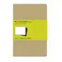 Moleskine srl Moleskine plain cahier xl - kraft cover (3 set) Sklep on-line