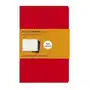 Moleskine srl Moleskine ruled cahier xl - red cover (3 set) Sklep on-line