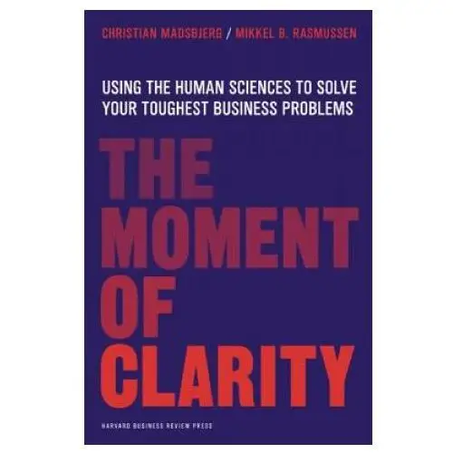 Moment of clarity Harvard business review press