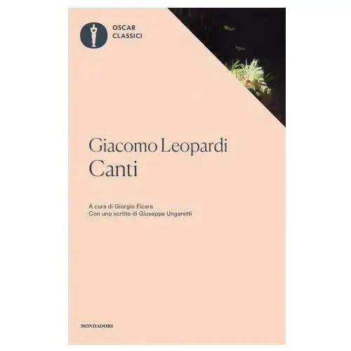 Mondadori Giacomo leopardi - canti