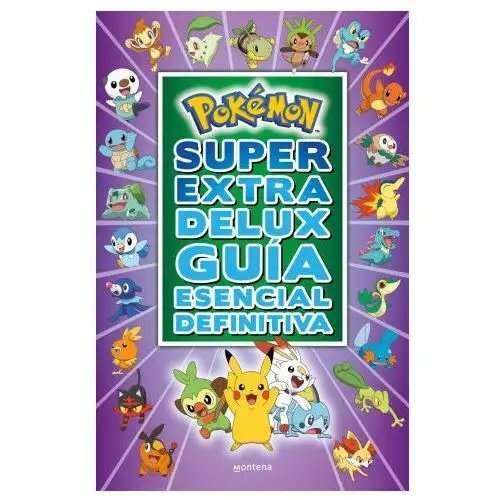 Montena Pokemon super extra delux guia esencial definitiva