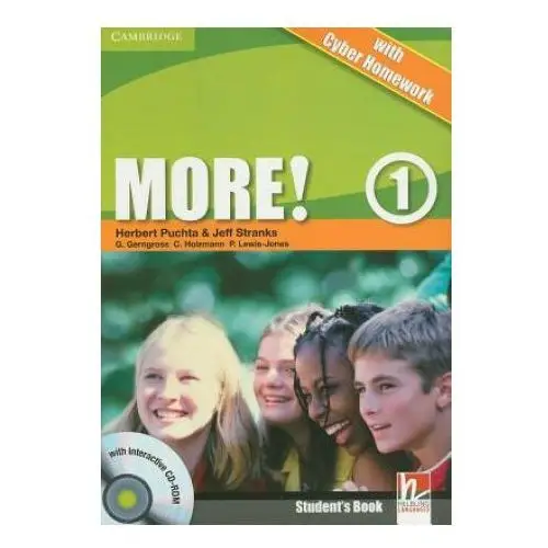 More! level 1 student's book with interactive cd-rom with cy Cambridge university press