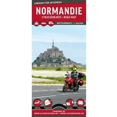 MoTourMaps Normandie 1:300.000