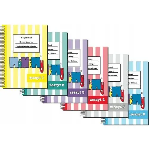 MóWiMy. Zeszyty ćw. do rozwoju mowy.Cz.1,2,3,4,5,6