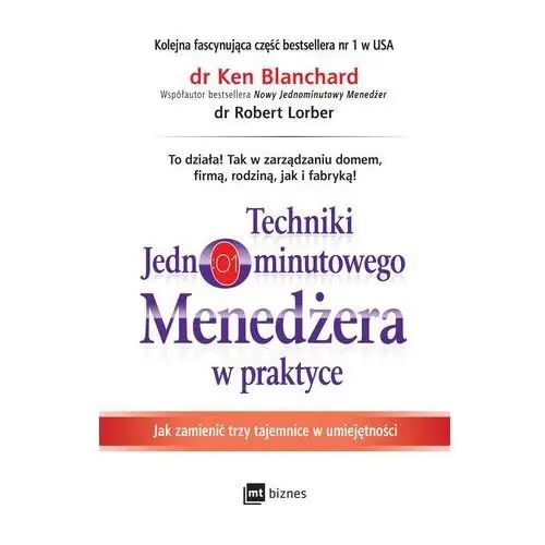 Techniki jednominutowego menedżera w praktyce