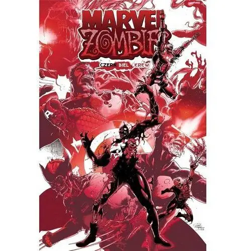 Mucha comics Marvel zombies. czerń, biel i krew