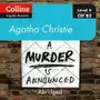 Murder is announced: Level 4 - upper- intermediate (B2) (Collins Agatha Christie ELT Readers) Sklep on-line