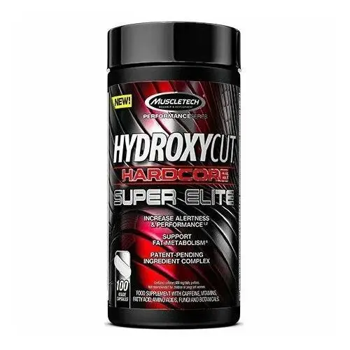 MuscleTech, Hydroxycut Hardcore Super Elite, Suplement diety, 100 kaps