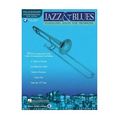 Jazz & Blues Playalong Solos for Trombone Book/Online Audio [With CD (Audio)]