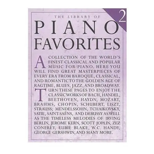 Library of Piano Favorites - Volume 2