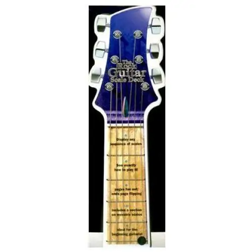 Rock guitar scale deck Music sales corp