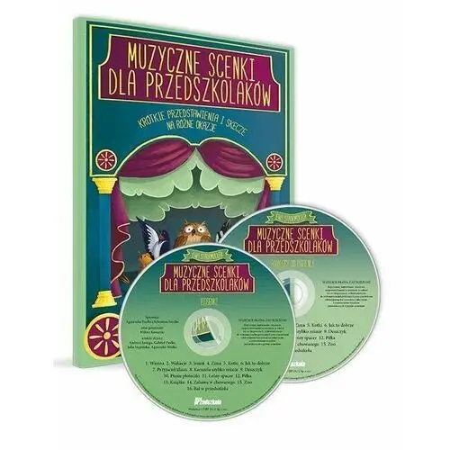 Muzyczne scenki dla przedszkolaków + 2 CD