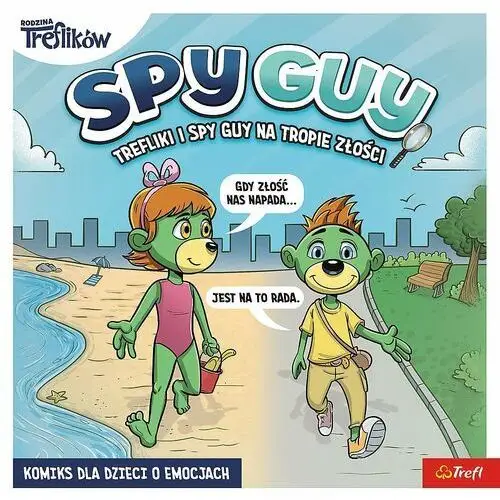 Na tropie złości. Spy Guy komiks