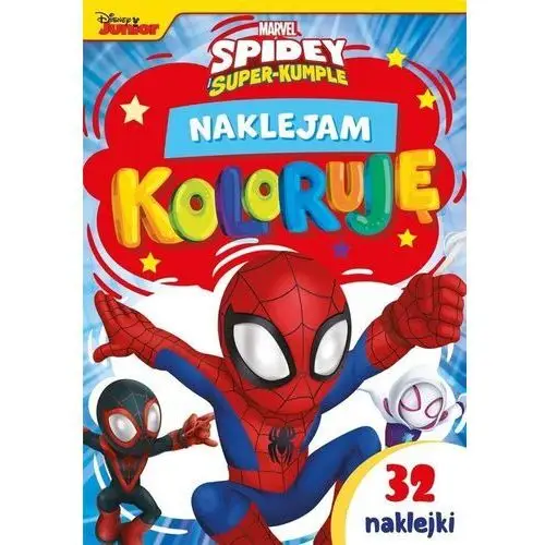 Naklejam i koloruję. Marvel Spidey i Super-Kumple