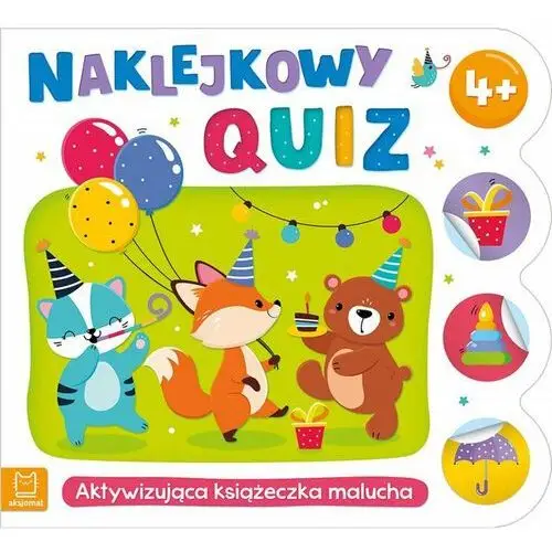 Naklejkowy quiz. Aktywizująca książeczka malucha