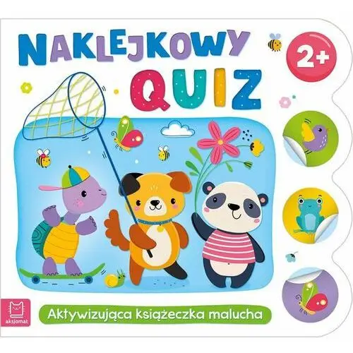 Naklejkowy quiz. Aktywizująca książeczka malucha