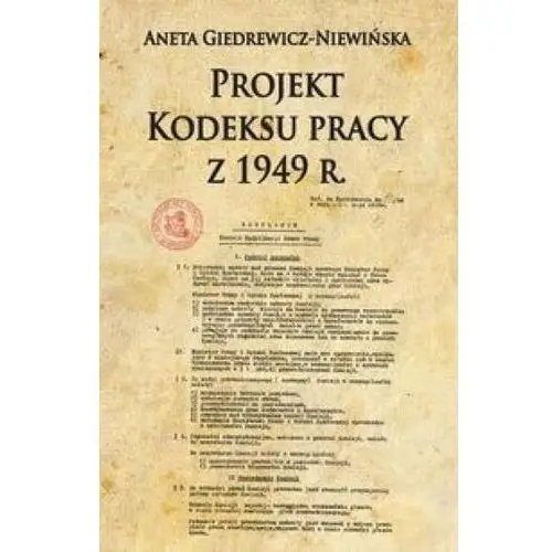 Napoleon v Projekt kodeksu pracy z 1949 r