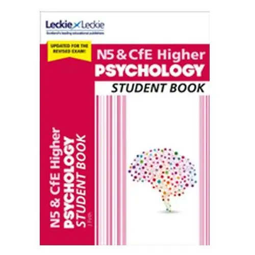 National 5 & Higher Psychology Student Book for New 2019 Exams Rachel Firth