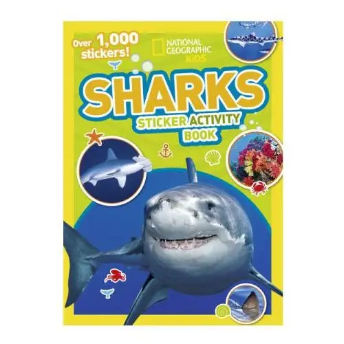 Sharks sticker activity book National geographic kids