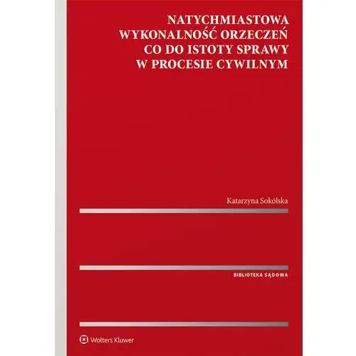 Natychmiastowa wykonalność orzeczeń co do istoty sprawy w procesie cywilnym