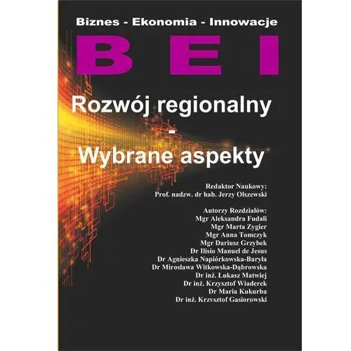 Rozwój regionalny - wybrane aspekty