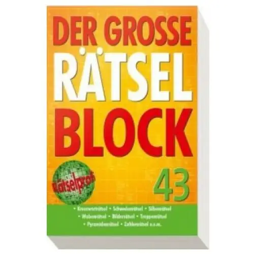 Der große rätselblock. bd.43 Naumann & gÖbel