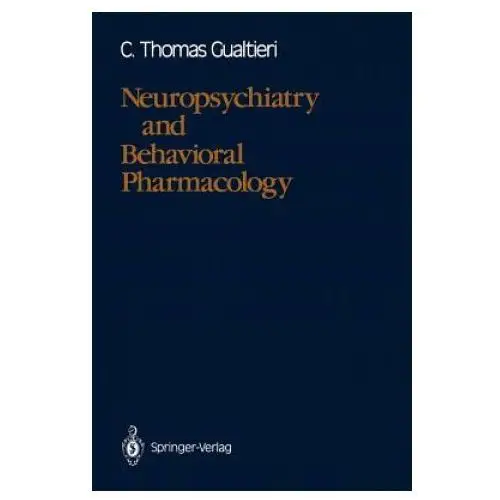 Neuropsychiatry and behavioral pharmacology Springer-verlag new york inc