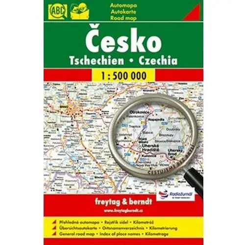 Automapa: Česko 1:500 000 (cestujeme bez brýlí) neuveden