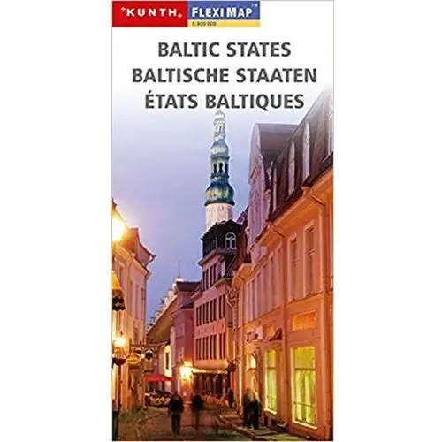 Neuveden Baltische staaten/fleximap 1:800t kun