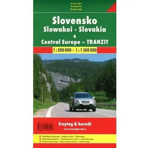 Slovensko automapa 1:500 000 (edice tranzit) Neuveden
