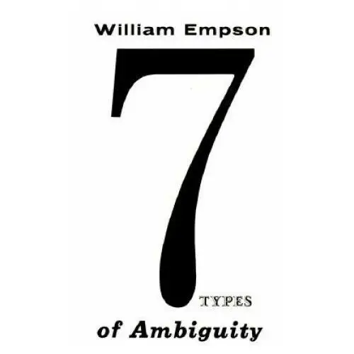 Seven Types of Ambiguity