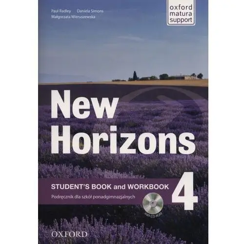 New Horizons 4. Język angielski. Student's Book and Workbook + CD