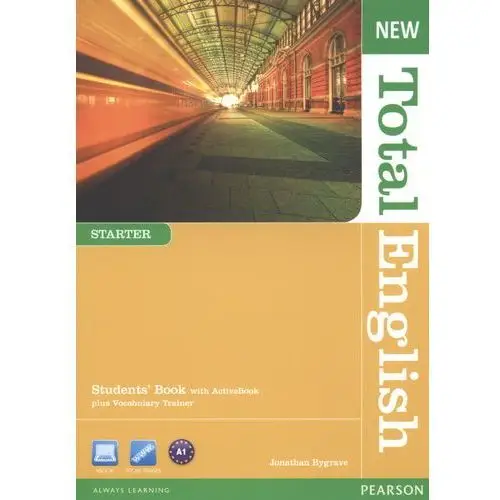 New total english starter students' book with activebook plus vocabulary trainer Pearson education limited