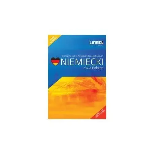 Niemiecki raz a dobrze intensywny kurs języka niemieckiego w 30 lekcjach książka + CD