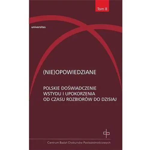 Nie)opowiedziane. Polskie doświadczenie wstydu i upokorzenia od czasu rozbiorów do dzisiaj