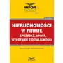 Nieruchomości w firmie – sprzedaż, aport, wycofanie z działalności Sklep on-line