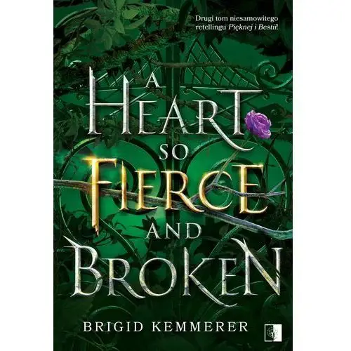 Cursebreakers tom 2. a heart so fierce and broken - kemmerer brigid - książka Niezwykłe