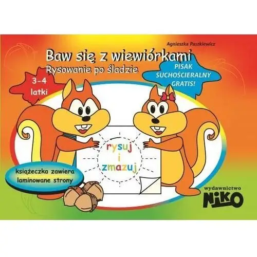 Baw się z wiewiórkami rysowanie po śladzie Niko