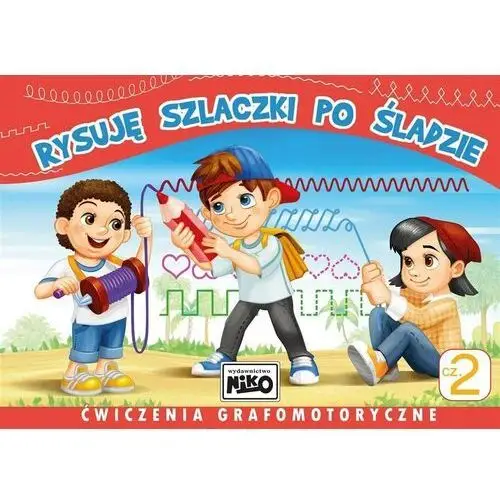 Rysuję szlaczki po śladzie. ćwiczenia cz.2 Niko