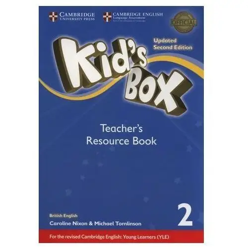 Nixon caroline, tomlinson michael Kid's box updated second edition 2 teacher's resourse book with online audio